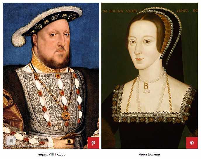 Генрих VIII Тюдор и Анна Болейн