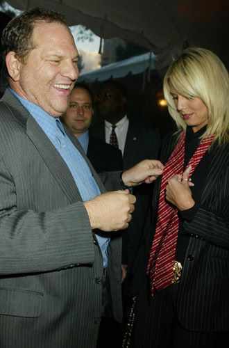С Хайди Клум на премии NY Post Liberty Awards, 2 октября 2003 года